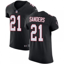 Nike Falcons #21 Deion Sanders Black Alternate Mens Stitched NFL Vapor Untouchable Elite Jersey