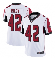 Nike Falcons #42 Duke Riley White Mens Stitched NFL Vapor Untouchable Limited Jersey