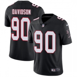 Nike Falcons 90 Marlon Davidson Black Alternate Men Stitched NFL Vapor Untouchable Limited Jersey