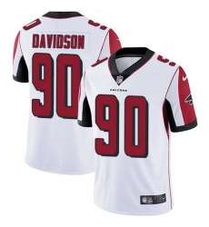 Nike Falcons 90 Marlon Davidson White Men Stitched NFL Vapor Untouchable Limited Jersey