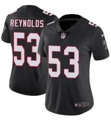 Nike Atlanta Falcons #53 LaRoy Reynolds Elite Women Black Home Jersey