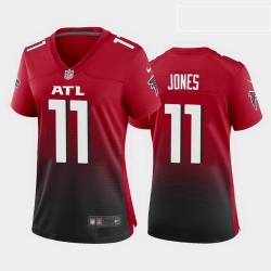 Women Nike 2020 11 Julio Jones Atlanta Falcons Red Nike 2nd AlternateVapor Limited Jersey
