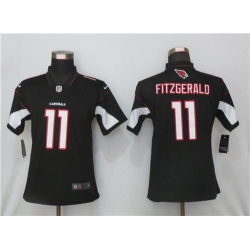 Women Nike Arizona St.Louis Cardinals 11 Larry Fitzgerald Black 2020 Vapor Untouchable Jersey