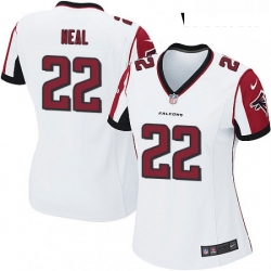 Womens Nike Atlanta Falcons 22 Keanu Neal Game White NFL Jersey