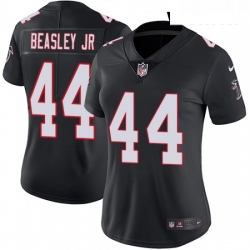 Womens Nike Atlanta Falcons 44 Vic Beasley Black Alternate Vapor Untouchable Limited Player NFL Jersey