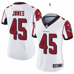 Womens Nike Atlanta Falcons 45 Deion Jones Elite White NFL Jersey