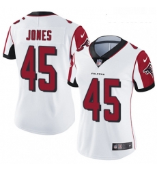 Womens Nike Atlanta Falcons 45 Deion Jones White Vapor Untouchable Limited Player NFL Jersey
