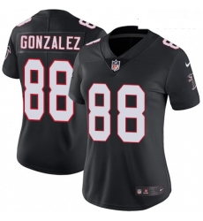 Womens Nike Atlanta Falcons 88 Tony Gonzalez Black Alternate Vapor Untouchable Limited Player NFL Jersey