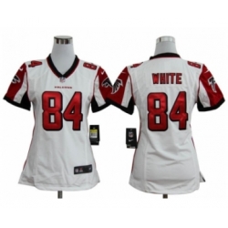 nike women nfl jerseys atlanta falcons 84 white white[nike]
