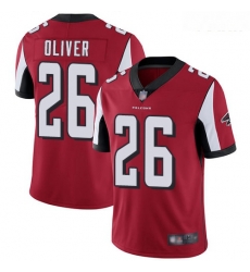 Falcons #26 Isaiah Oliver Red Team Color Youth Stitched Football Vapor Untouchable Limited Jersey