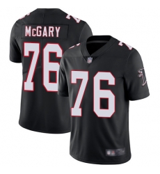 Falcons 76 Kaleb McGary Black Alternate Youth Stitched Football Vapor Untouchable Limited Jersey