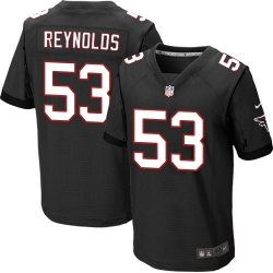 Nike Atlanta Falcons #53 LaRoy Reynolds Elite Youth Black Home Jersey
