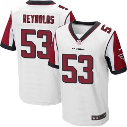 Nike Atlanta Falcons #53 LaRoy Reynolds Elite Youth White Home Jersey