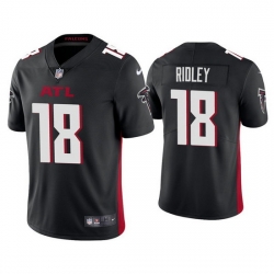 Youth Atlanta Falcons 18 Calvin Ridley Black Vapor Untouchable Limited Stitched Jersey 