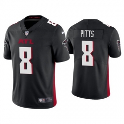 Youth Atlanta Falcons 8 Kyle Pitts Black Vapor Untouchable Limited Stitched Jersey 