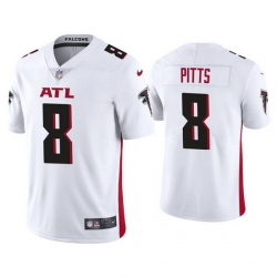 Youth Atlanta Falcons 8 Kyle Pitts White Vapor Untouchable Limited Stitched Jersey 