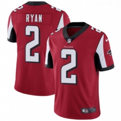 Youth Nike Atlanta Falcons 2 Matt Ryan Elite Red Team Color NFL Jersey