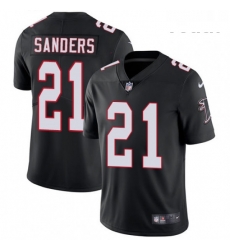 Youth Nike Atlanta Falcons 21 Deion Sanders Black Alternate Vapor Untouchable Limited Player NFL Jersey