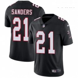 Youth Nike Atlanta Falcons 21 Deion Sanders Black Alternate Vapor Untouchable Limited Player NFL Jersey