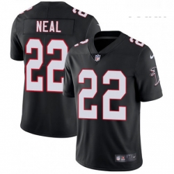Youth Nike Atlanta Falcons 22 Keanu Neal Black Alternate Vapor Untouchable Limited Player NFL Jersey