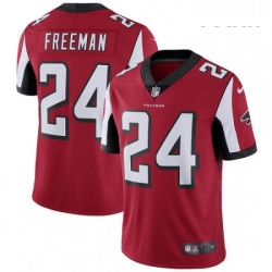 Youth Nike Atlanta Falcons 24 Devonta Freeman Red Team Color Vapor Untouchable Limited Player NFL Jersey