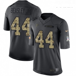 Youth Nike Atlanta Falcons 44 Vic Beasley Limited Black 2016 Salute to Service NFL Jersey