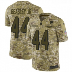 Youth Nike Atlanta Falcons 44 Vic Beasley Limited Camo 2018 Salute to Service NFL Jersey