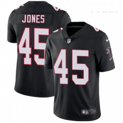 Youth Nike Atlanta Falcons 45 Deion Jones Black Alternate Vapor Untouchable Limited Player NFL Jersey