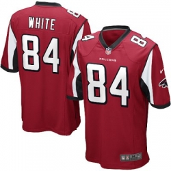 Youth Nike Atlanta Falcons 84# Roddy White Game Red Jersey