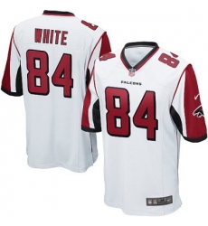 Youth Nike Atlanta Falcons 84# Roddy White Game White Jersey