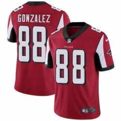 Youth Nike Atlanta Falcons 88 Tony Gonzalez Elite Red Team Color NFL Jersey