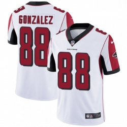 Youth Nike Atlanta Falcons 88 Tony Gonzalez Elite White NFL Jersey