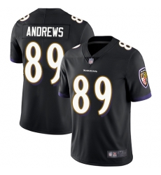 Baltimore Ravens 89 Mark Andrews Limited Mens Black Football Vapor Untouchable Jersey