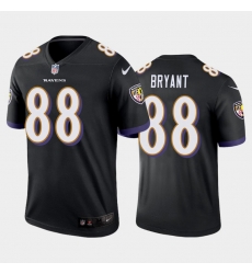 Men Baltimore Ravens Dez Bryant Black Vapor Untouchable Limited Jersey