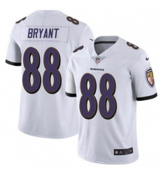Men Baltimore Ravens Dez Bryant White Vapor Untouchable Limited Jersey