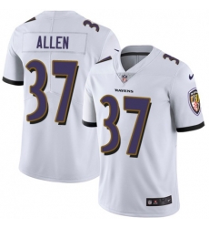 Men Nike Javorius Allen Baltimore Ravens Limited White Jersey