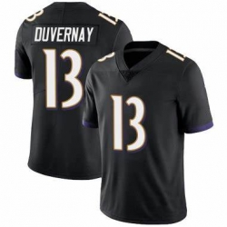 Men Ravens Devin Duvernay 13 Black Vapor Untouchable Limited NFL Jersey