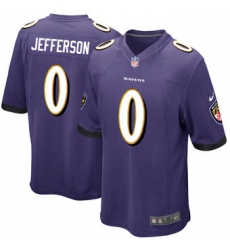 Men's Baltimore Ravens Tony Jefferson Nike Purple Game Jersey