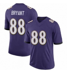 Men's Ravens Dez Bryant Purple Untouchable Vapor Limited Jersey