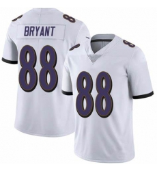 Men's Ravens Dez Bryant White Untouchable Vapor Limited Jersey