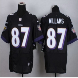 New Baltimore ravens #87 Maxx Williams Black Alternate Men Stitched NFL New Elite jersey