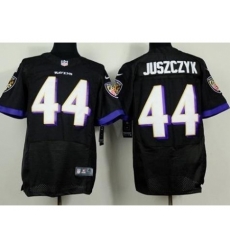 Nike Baltimore Ravens 44 Kyle Juszczyk Black Elite NFL Jersey