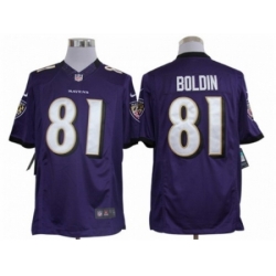 Nike Baltimore Ravens 81 Anquan Boldin purple Limited NFL Jersey