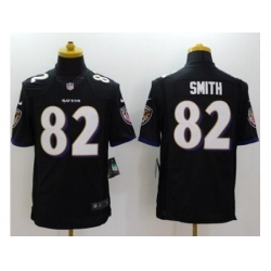 Nike Baltimore Ravens 82 Torrey Smith Black Limited Alternate NFL Jersey