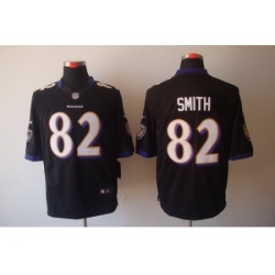 Nike Baltimore Ravens 82 Torrey Smith Black Limited NFL Jersey