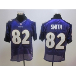 Nike Baltimore Ravens 82 Torrey Smith purple Elite NFL Jersey