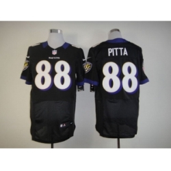 Nike Baltimore Ravens 88 Dennis Pitta black Elite NFL Jersey