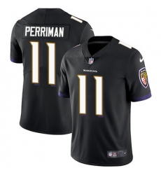 Nike Ravens #11 Breshad Perriman Black Alternate Mens Stitched NFL Vapor Untouchable Limited Jersey