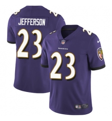 Nike Ravens #23 Tony Jefferson Purple Team Color Mens Stitched NFL Vapor Untouchable Limited Jersey