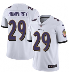 Nike Ravens #29 Marlon Humphrey White Mens Stitched NFL Vapor Untouchable Limited Jersey